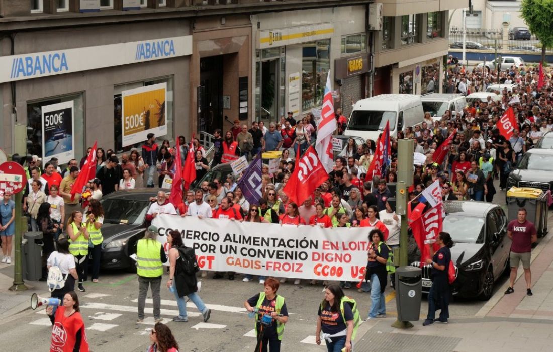 A CORUÑA folga supermercados