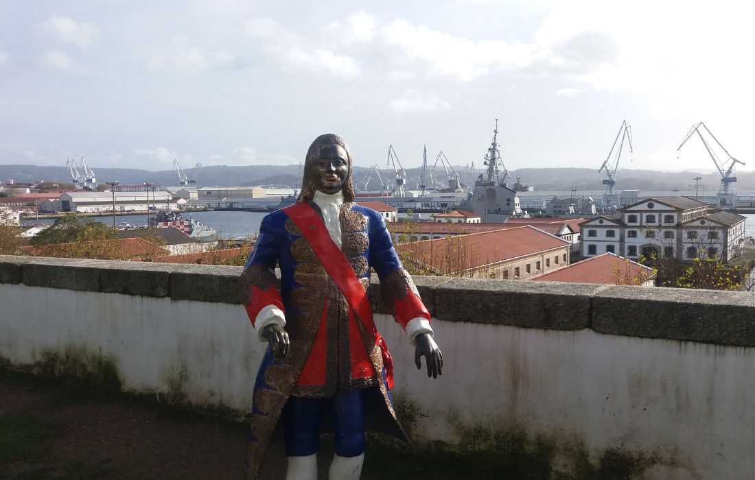 FERROL estatua marques de la ensenada