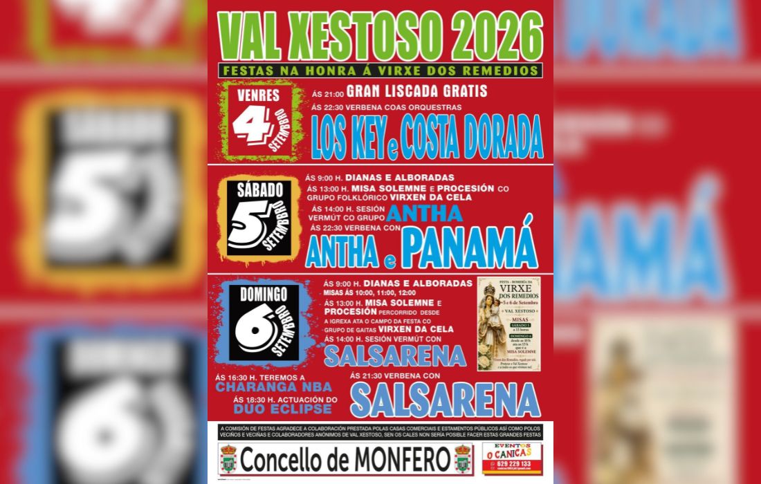 MONFERO festas val xestiso