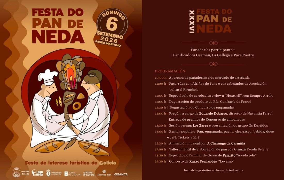 NEDA festa do pan 2026