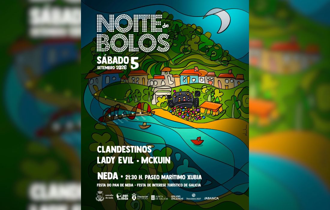 NEDA noite de bolos