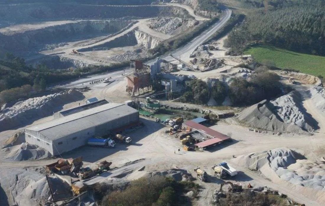 A CORUÑA provincia explotacion mineira
