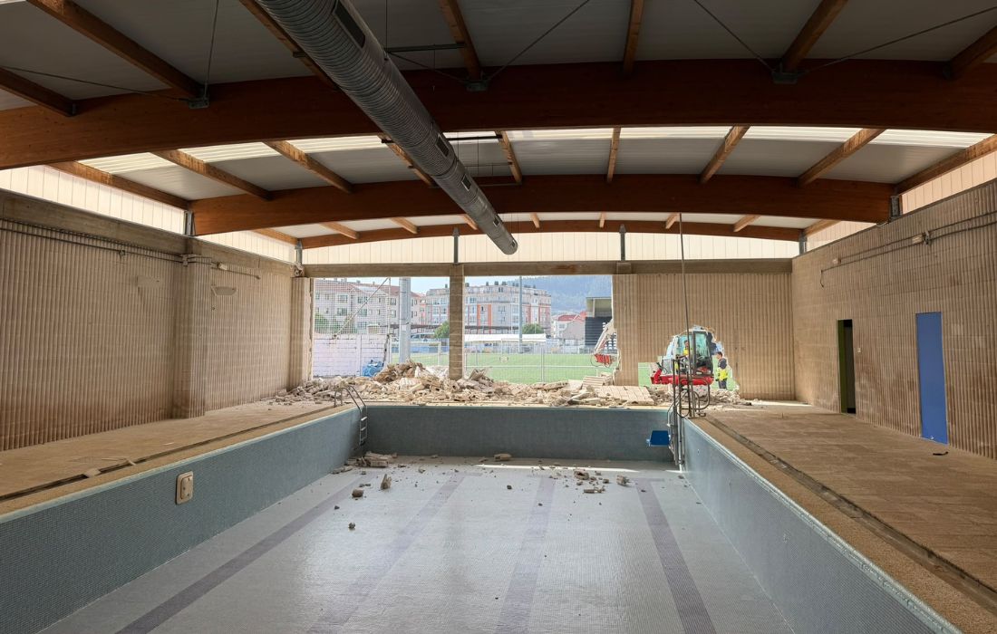 CEDEIRA obras piscina