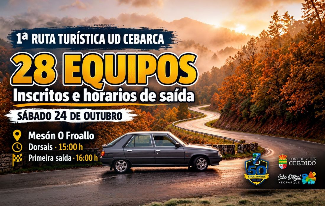 CERDIDO ruta coches
