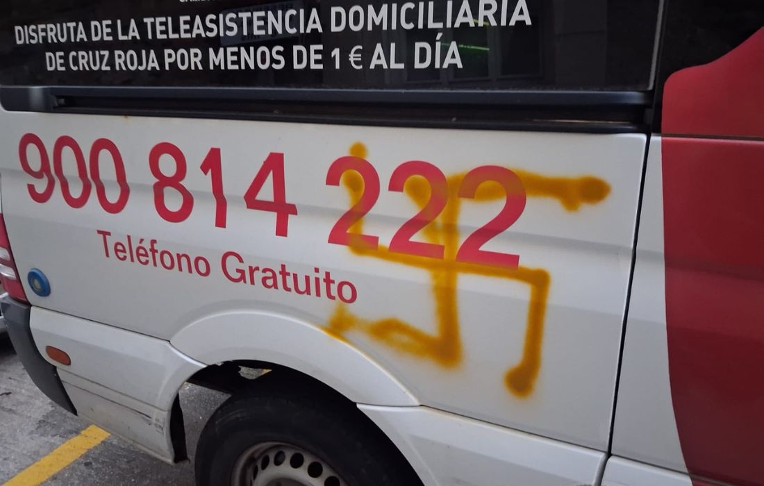 FERROL esvástica cruz roja
