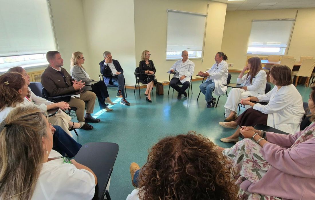 FERROL visita conselleiros sanidade
