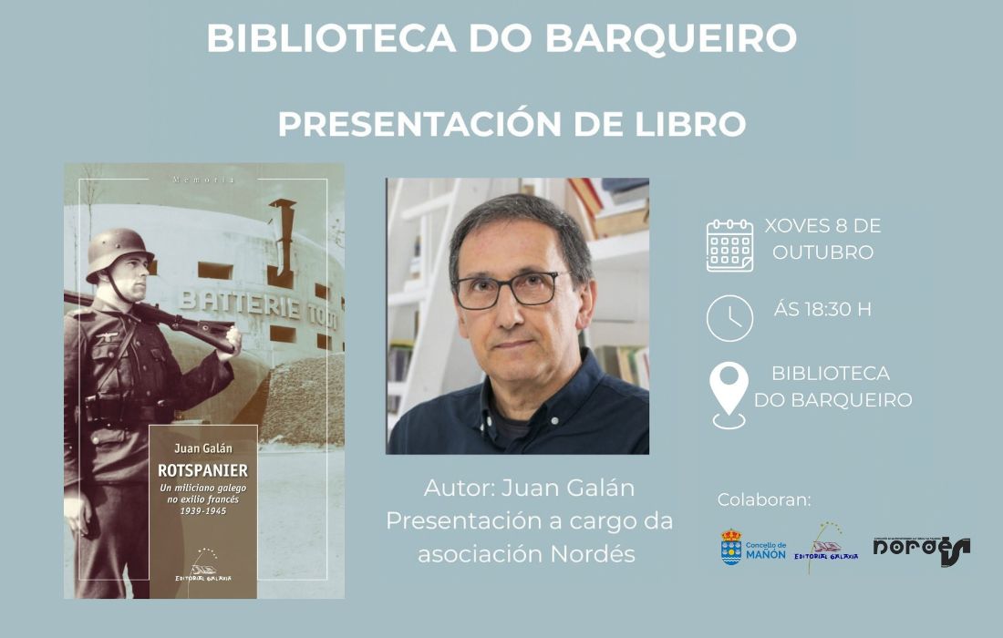 MAÑON o barqueiro presentacion libro
